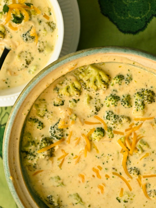 Broccoli cheese store soup keto