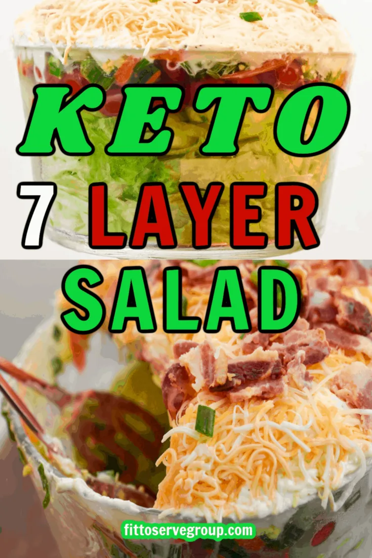 7 Layer Salad in a Jar