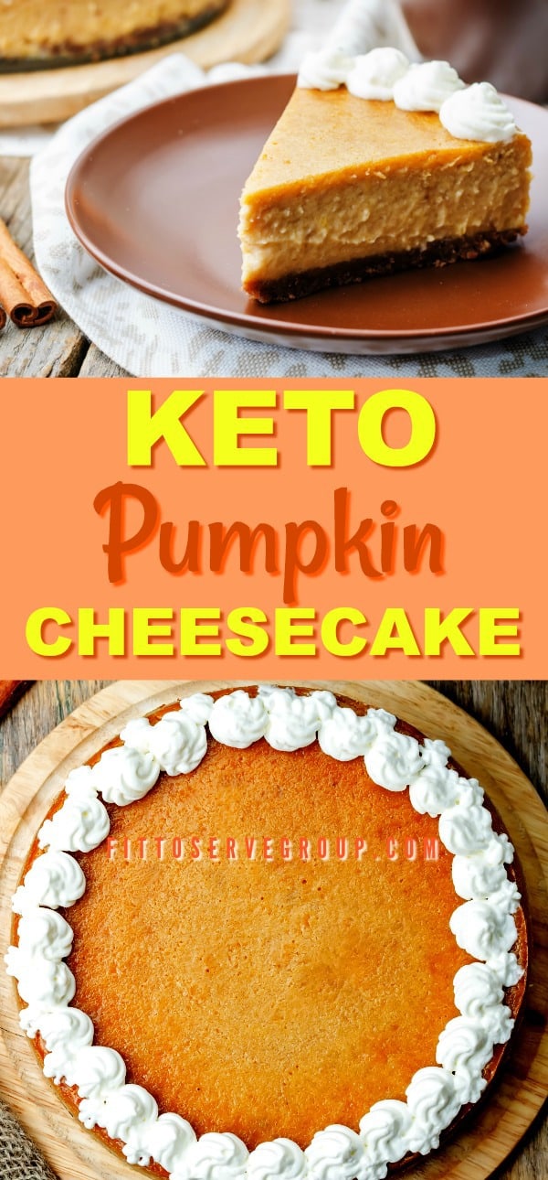 Keto Pumpkin Cheesecake Pie, To Help You Celebrate Autumn