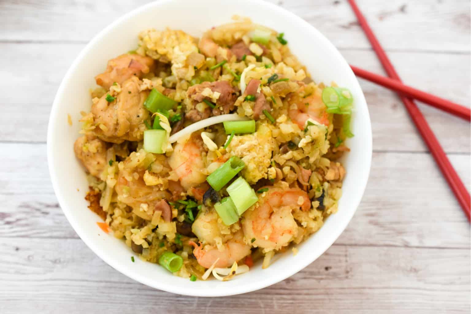 Cauliflower Fried Rice (Keto) · Fittoserve Group