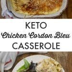 Keto Chicken Cordon Bleu