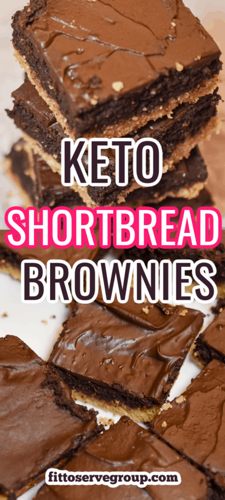 Keto Shortbread Brownies · Fittoserve Group