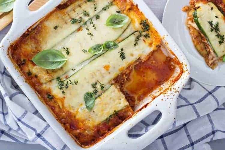 Easy Keto Lasagna - Zucchini Lasagna · Fittoserve Group