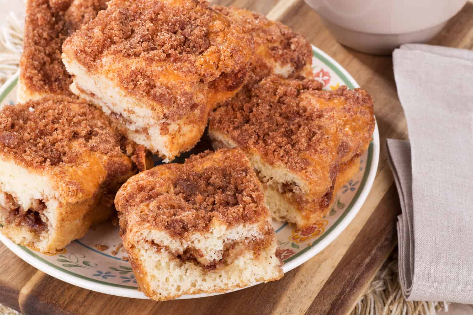 Keto Sour Cream Coffee Cake · Fittoserve Group