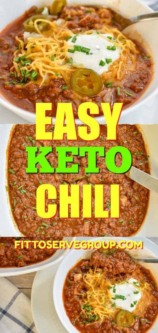 Easy Low Carb Keto Chili