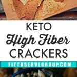 Keto High Fiber Crackers