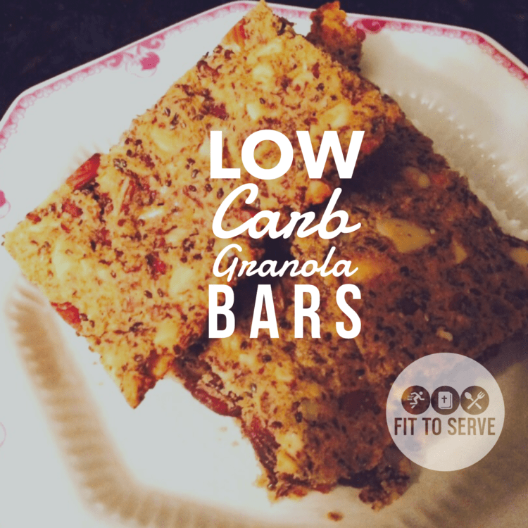 Low Carb Nutty Granola Bars · Fittoserve Group