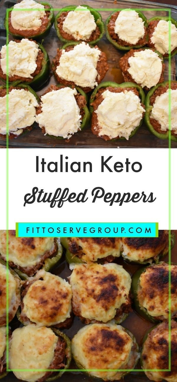 Italian Keto Stuffed Peppers, A Crowd Pleaser · Fittoserve Group