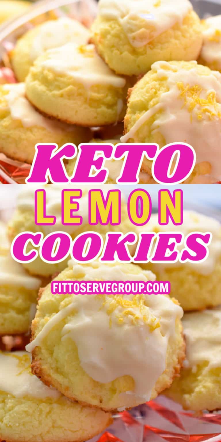 Easy Keto Lemon Cookies · Fittoserve Group