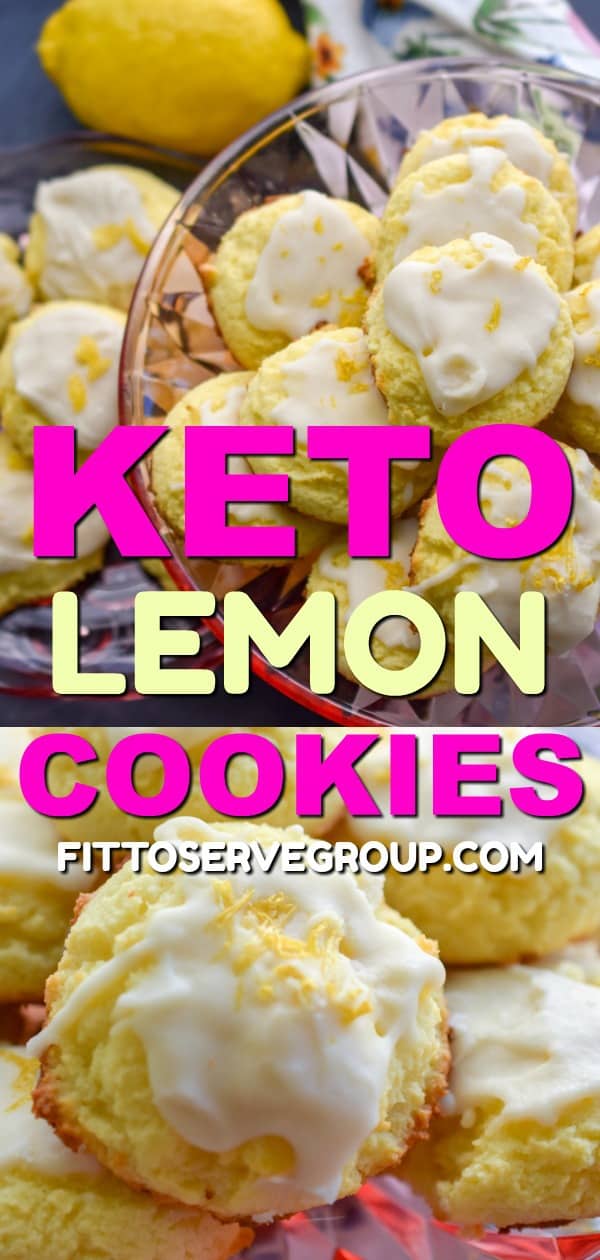 Easy Keto Lemon Cookies · Fittoserve Group 1282