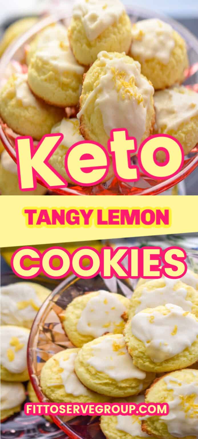 Easy Keto Lemon Cookies · Fittoserve Group 2672