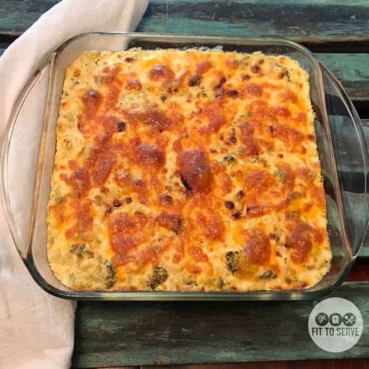 Easy Keto Cauliflower Mac And Cheese · Fittoserve Group