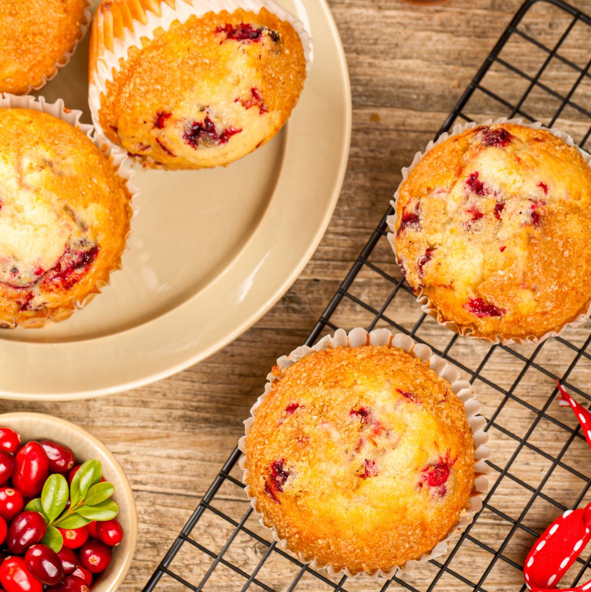 Keto Cranberry Muffins, A Seasonal Treat · Fittoserve Group