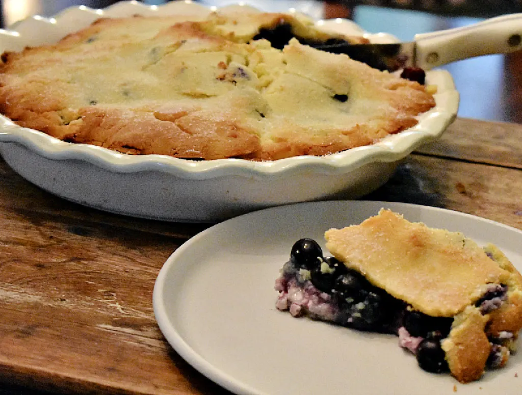 Keto Blueberry Pie featured image