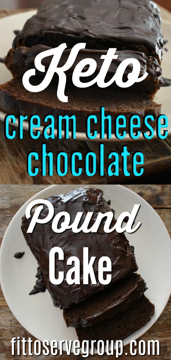 Dreamy Keto Cream Cheese Chocolate Pound Cake · Fittoserve Group 