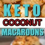 Keto coconut macaroons coconut keto macaroons