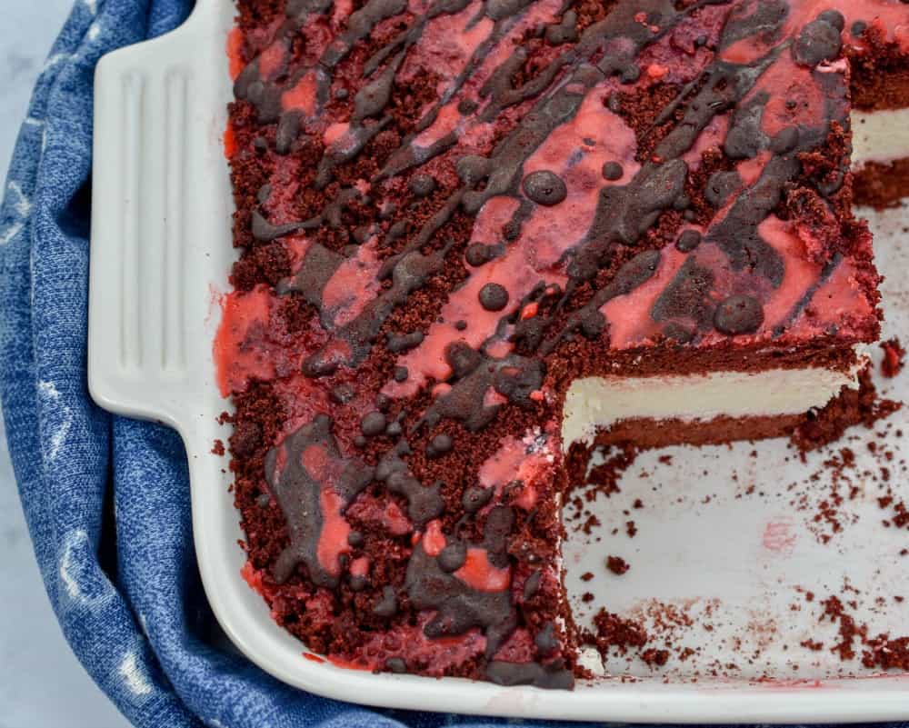 Keto Red Velvet Ice Cream Cake Fittoserve Group