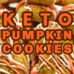 Keto Pumpkin Cookies(Coconut Flour)