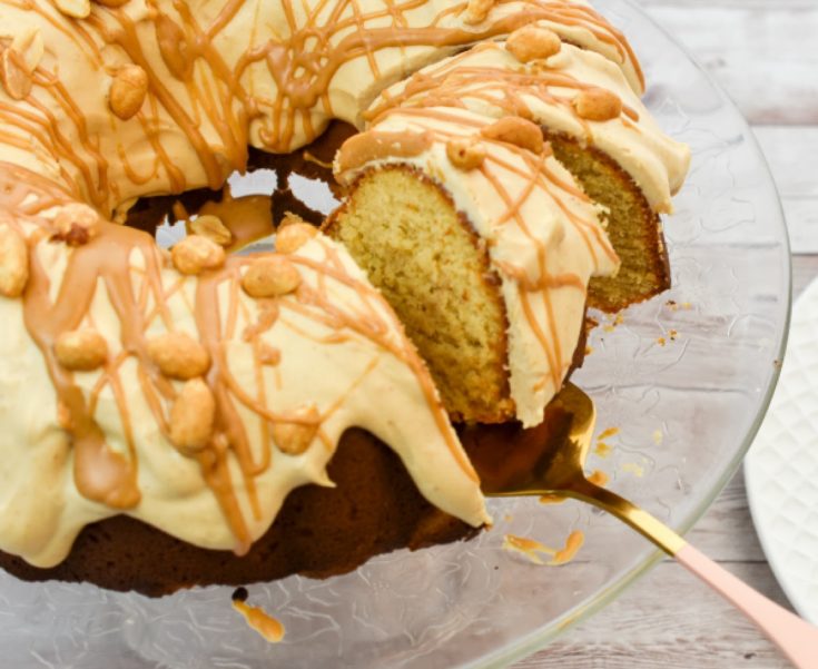 Peanut Butter Texas Sheet Cake Bundt Cake