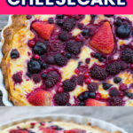 Easy Keto Berry Cheesecake