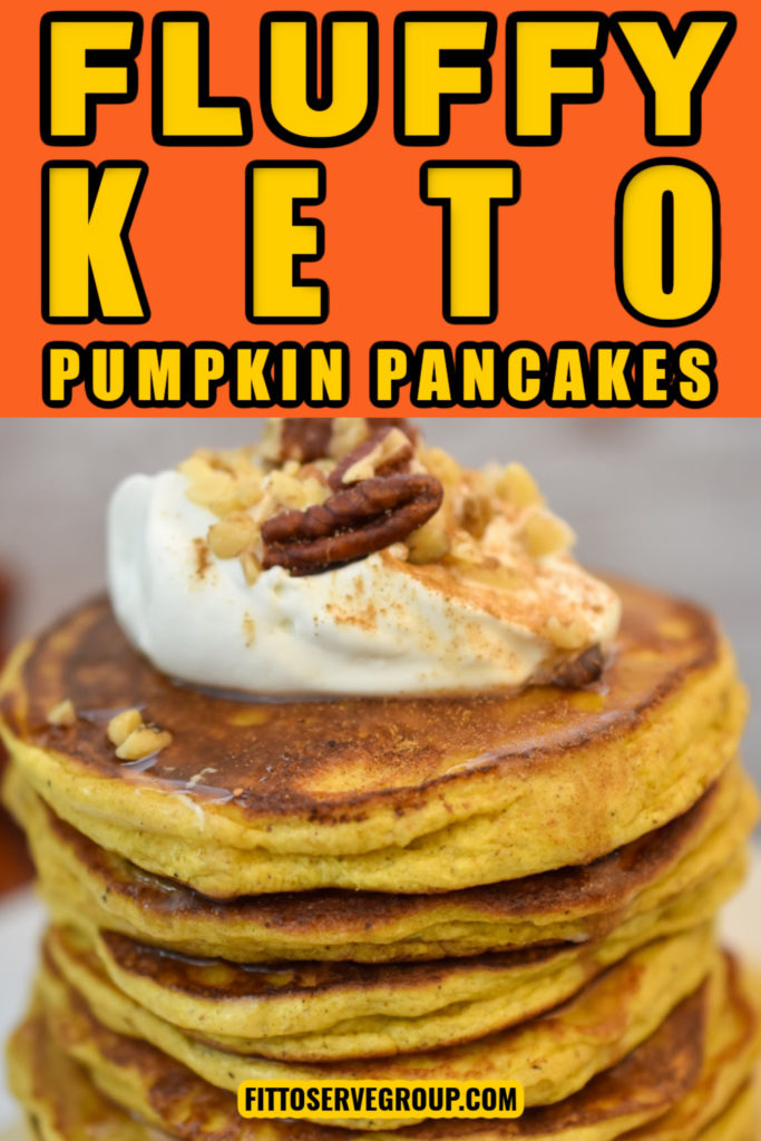 Keto Pumpkin Pancakes (Gluten-Free)