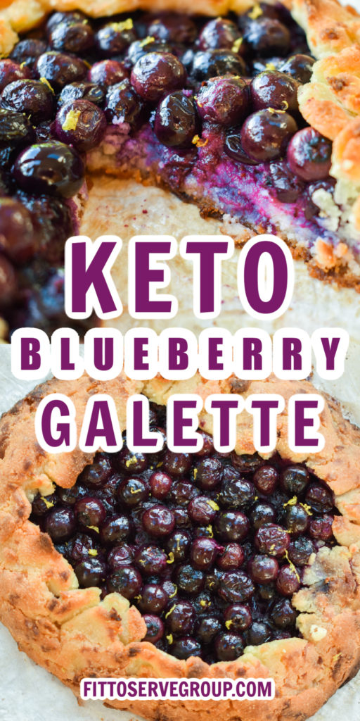 Keto Blueberry Galette · Fittoserve Group