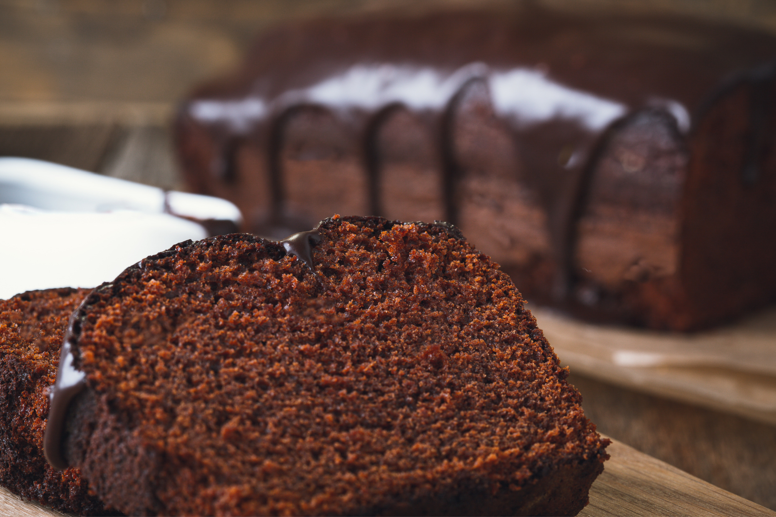 Dark Chocolate Pound Cake |