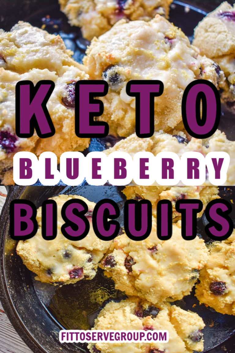 Keto Blueberry Biscuits · Fittoserve Group