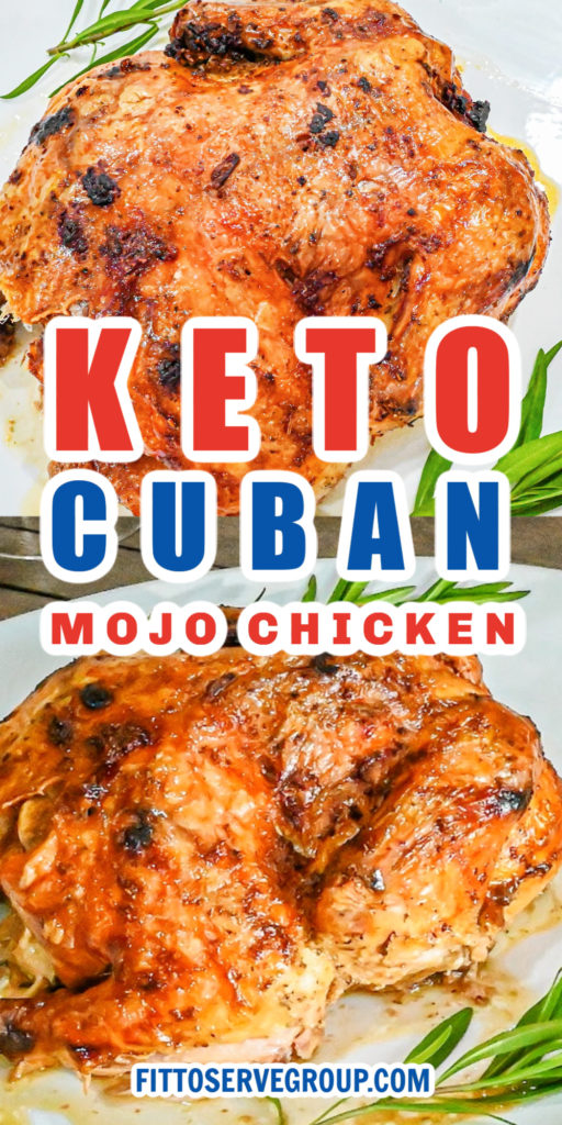 Keto cuban mojo chicken