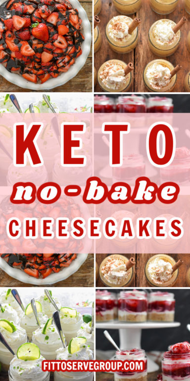 Keto No-Bake Cheesecakes · Fittoserve Group
