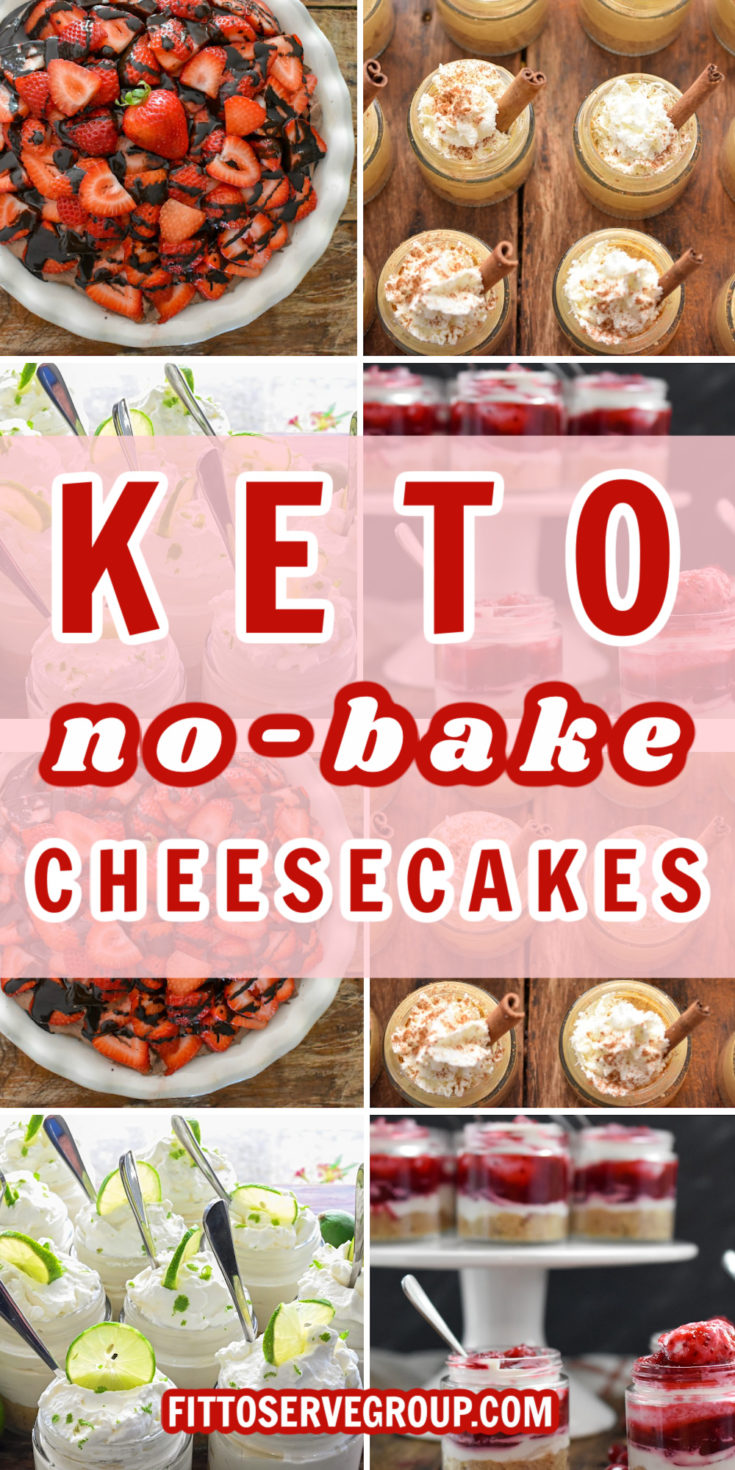 Keto No Bake Cheesecakes · Fittoserve Group