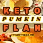 KETO PUMPKIN FLAN LONG PIN