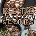 keto chocolate scones