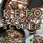 keto chocolate scones