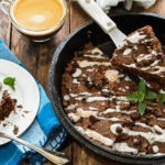 Low-carb triple chocolate scones