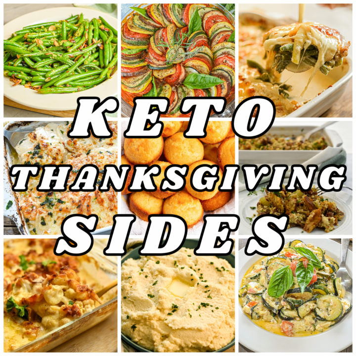 Keto Thanksgiving Sides CollagE