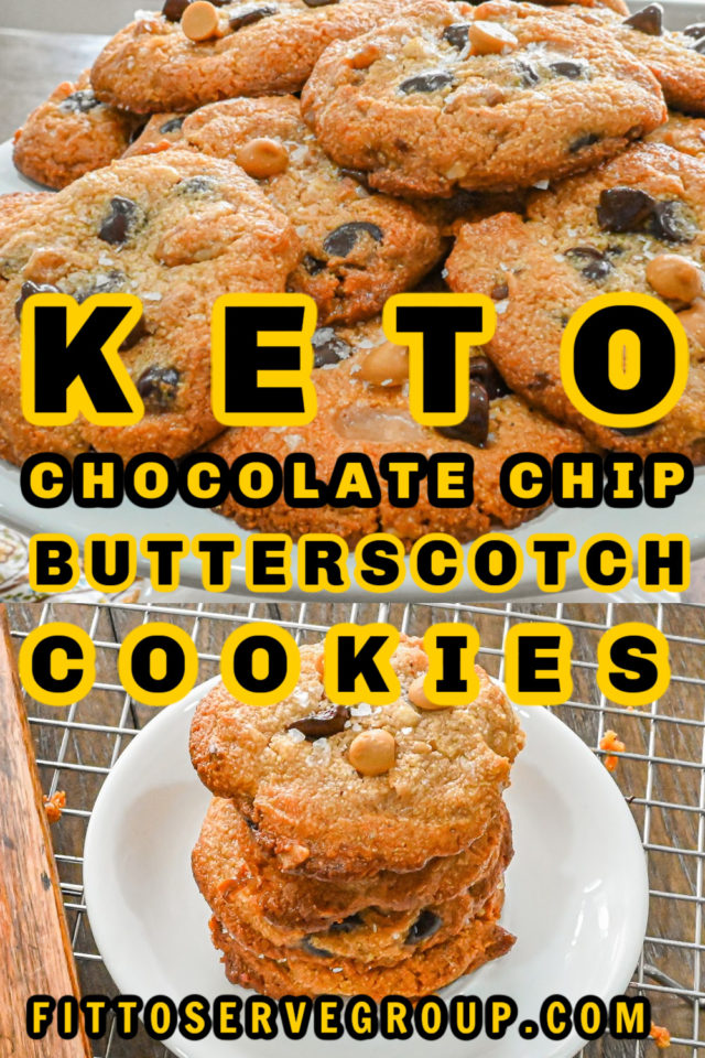 Keto Chocolate Chip Butterscotch Cookies · Fittoserve Group