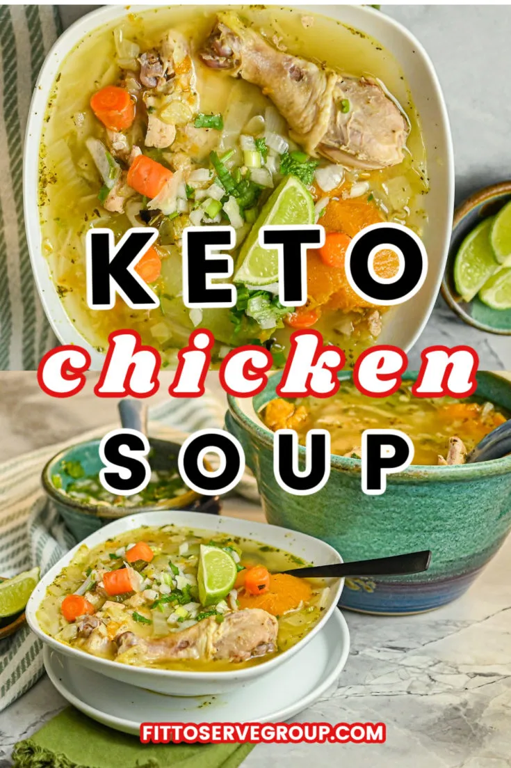 Keto Chicken Soup [Caldo] · Fittoserve Group