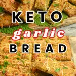 Keto Garlic Bread Pin