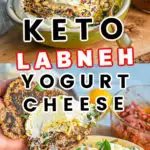 Keto Labneh Yogurt Cheese Pin