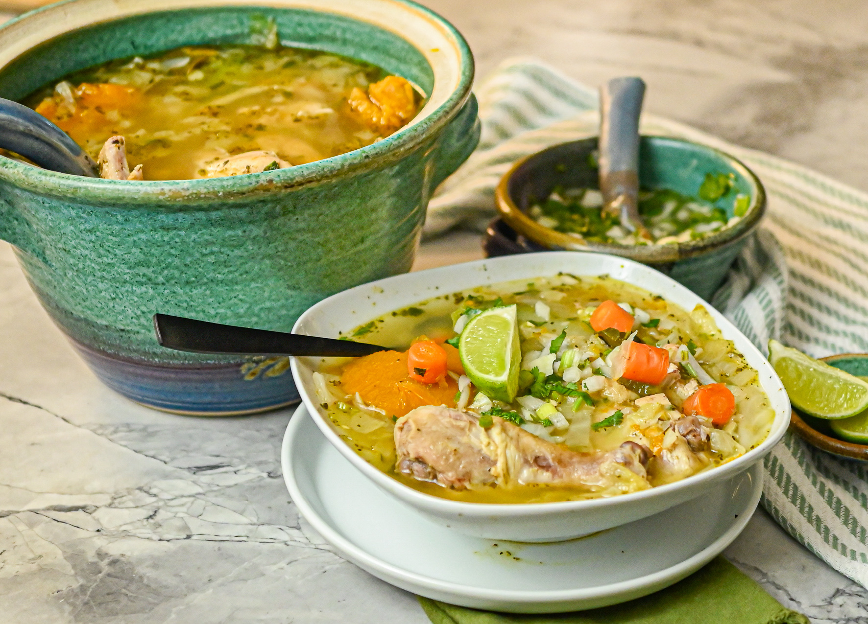 Keto Chicken Soup [Caldo] · Fittoserve Group