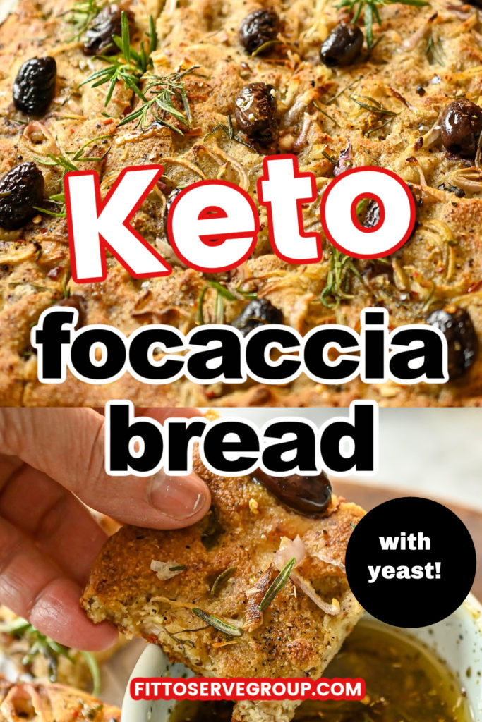 Keto Focaccia Bread