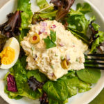 keto tuna egg salad featured image