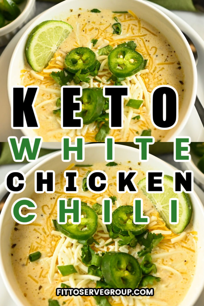 Keto White Chicken Chili