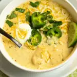 keto white chicken chili