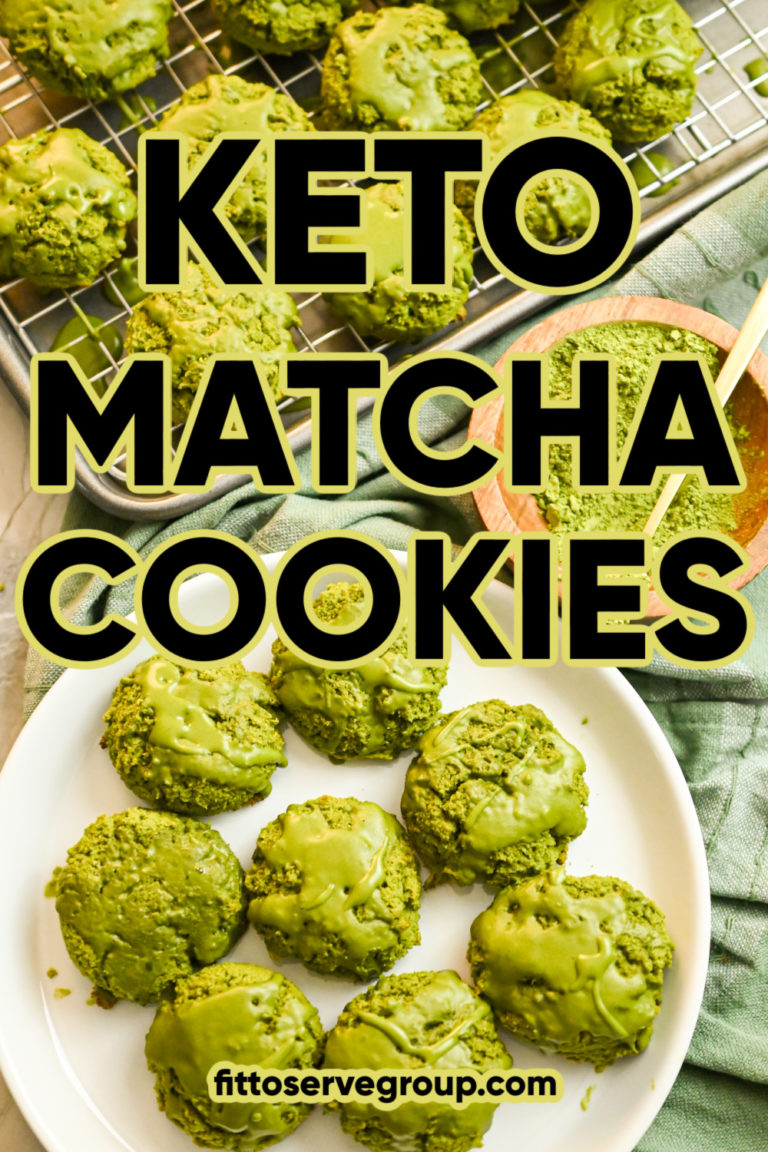 Keto Matcha Cookies · Fittoserve Group