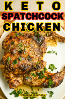Easy Keto Spatchcock Chicken · Fittoserve Group