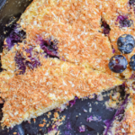 The Ultimate Keto Blueberry Coconut Skillet Cake! Cover Image