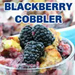 Keto Blackberry Cobbler