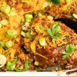 keto bbq chicken casserole featured image